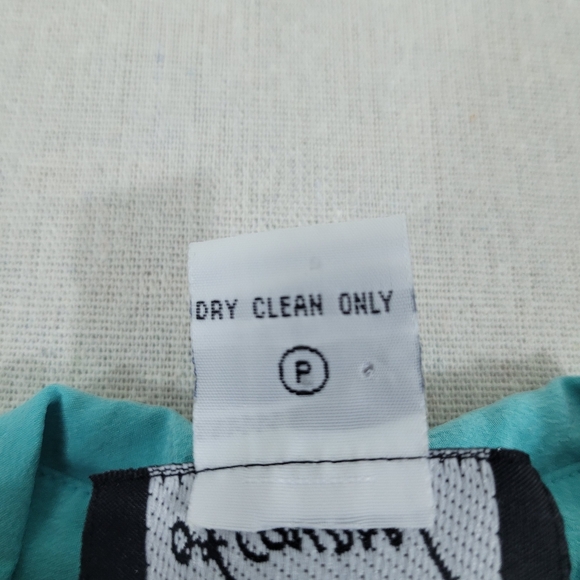 Koos of Course! Silk Blouse Womens M Mix Prints Floral Ditsy Button Up Vintage - Picture 5 of 9